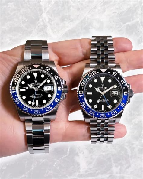 rolex batgirl or batman|Rolex Batman vs batgirl difference.